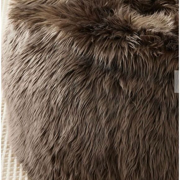 Pottery Barn Luxe Faux Fur Bean Bag Cover - Picture 2 of 8